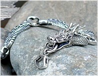 мужской серебряный браслет в виде Дракона, Lemon Cool, интернет-магазин