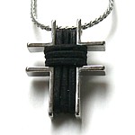 мужской амулет в виде кельтского креста