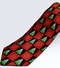шелковый мужской галстук с новогодним  рисунком, Япония