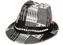 стильная мужская шляпа борсалино