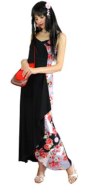 нарядное платье в японском стиле